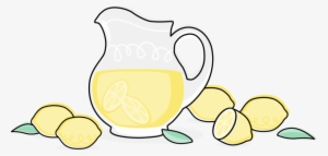 Beverage Clipart Lemonade Pitcher - Pitcher Of Lemonade Clipart