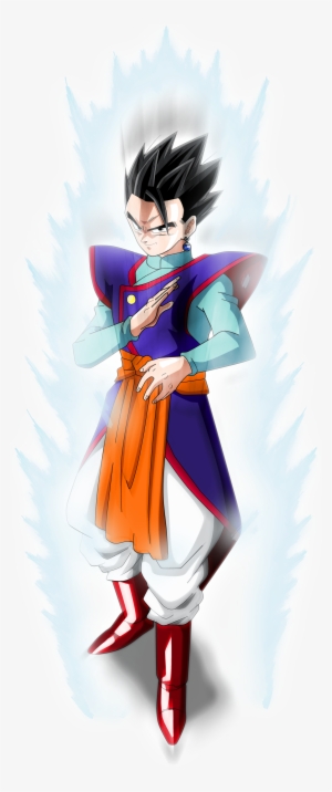 Mystic Gohan Kai Clothes Aura By Brusselthesaiyan Dragon