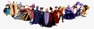Disney Villains Clipart - All Disney Characters Png