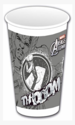 8 Plastic Cups 200ml Avengers - Set Of 8 Teen Avengers Cups