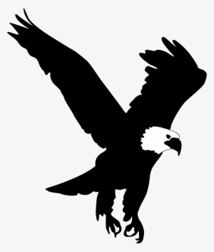 Eagle Wing Silhouette At Getdrawings - Transparent Eagle Silhouette Png
