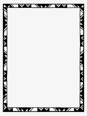 Simple Frames Design Black - Black And White Frames Border Design