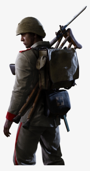 Bf1 Soldier Png - Battlefield 1 Medic Png