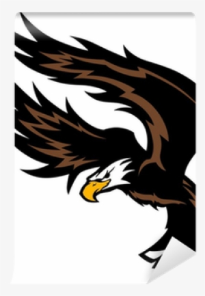 Flying Eagle Wings Mascot Design