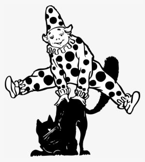 This Free Icons Png Design Of Clown Jumping Over Cat