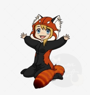 Creature At Heart On Twitter - Red Panda Onesie Anime