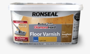 Pf Dh Floor Varnish - Ronseal Diamond Hard Floor Varnish