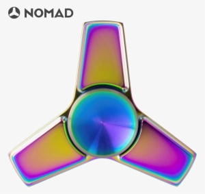 Rainbow Fidget Spinner Png Pic - Nomad Fidget Spinner Pro Q1 - Quality R188 High Speed