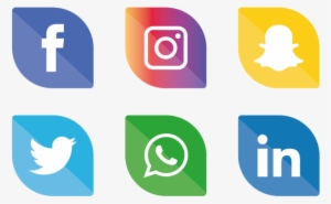 Social Media Icons Clipart - Social Media Logos Transparent
