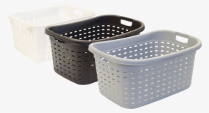 Visually Appealing, The Wicker Pattern Allows For Ventilation - Laundry Basket S