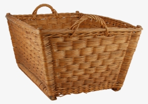 German Laundry Basket - Wicker