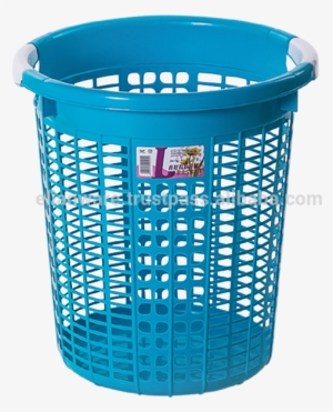 5" Round Plastic Laundry Basket - Plastic