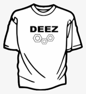 Image Of Deez Nuts T-shirt - T Shirt Clip Art