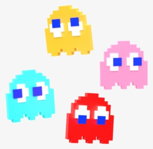 Pac Man Ghost Png - Pacman Ghost Transparent Background