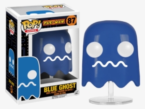 Pac-man Funko Pop Blue Ghost - Pac Man Funko Pops