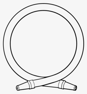 Transparent Download Decal - Fireman Hose Coloring Page
