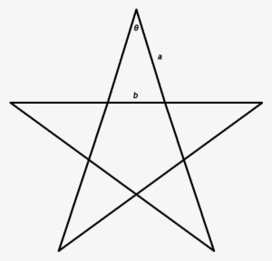 Filegoldentriangles Pentagram - Draw A Big Star