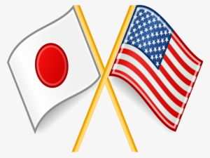 Open - Us And Japan Flags