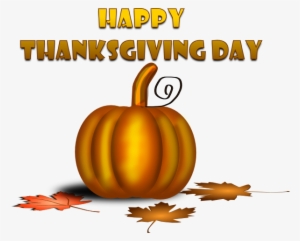 Small - Happy Thanksgiving Day Clipart