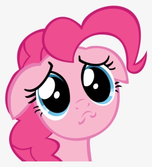 Fanmade Pinkie With Puppy Eyes - Pinkie Pie Puppy Face