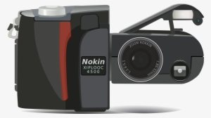 Digital Camera - Makinesi Vektörel Png