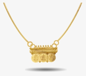 Gold Necklace Png Pic - South Indian Mangalsutra Designs