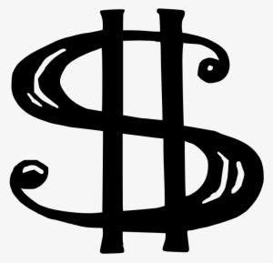 Codes For Insertion - Dollar Sign Clipart Black And White