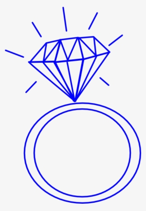 Free Blue Image - Engagement Rings Clipart
