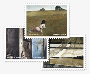 Photo Of Andrew Wyeth Stamp - Museum Of Modern Art