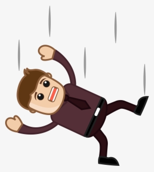 Falling Png Clipart - Cartoon Guy Falling Png