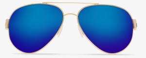 Costa Del Mar South Point Sunglasses In Gold, Metal - Circle