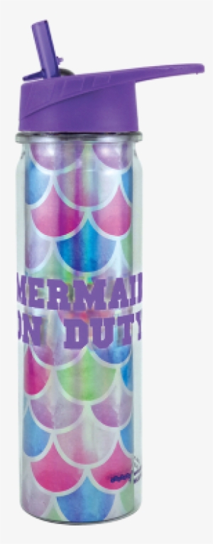 Picture Of Mermaid Water Bottle - Mermaid Water Bottle