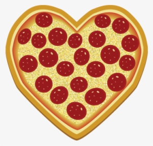 Heart Clipart Pizza - Beautifulchaos101 3d Cheer Bow~pizza My Heart