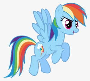 Rainbow Dash Attacking Arc-170s - My Little Pony Characters Png