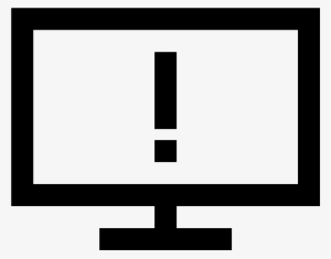 System Report Icon - Monitor Graphic