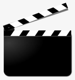 Movie Clipart Clappers - Claqueta De Cine Png