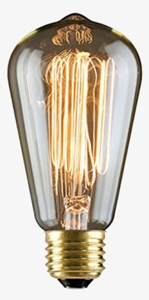 Free Download Old School Lightbulb - Vintage Light Bulb Png Transparent