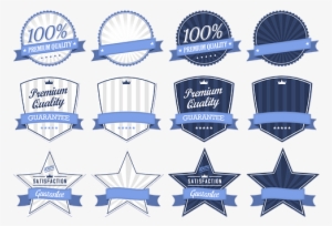 Badge Sticker Label Stamp Ribbon Collectio - Template Logo Png