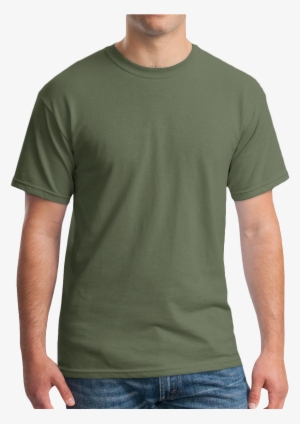 Blank Military Green T Shirt