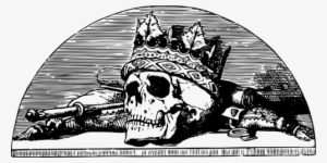 Skull With - Wheel Of Time Sticker