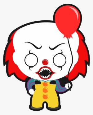 Pennywise From Stephen King's It - Jason Halloween Clipart
