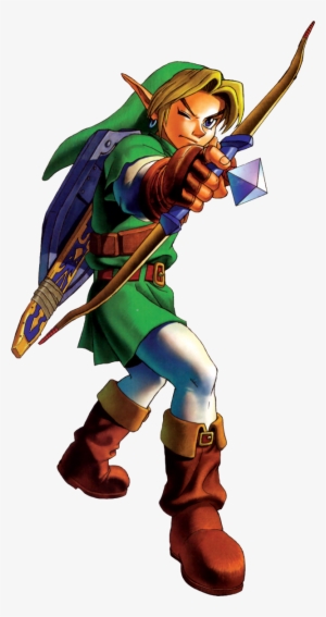 Zelda Link Png Hd - Link Zelda Ocarina Of Time