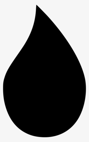 Png File Svg - Water Drop Black