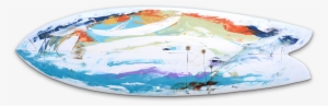 Whirlwind Surfboard - Painting