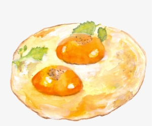 Fried egg PNG transparent image download, size: 500x443px