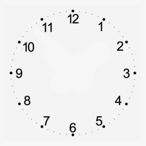 Clock Face - Circle