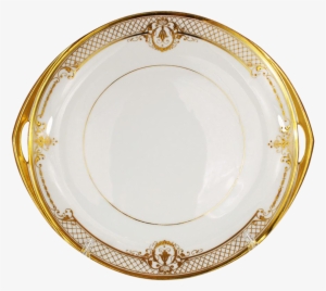 Gold Plate Png - Plato De Porcelana Oro