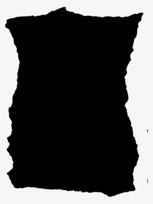 Banner Transparent Library Black Clip Art At Clker - Torn Black Paper Vector