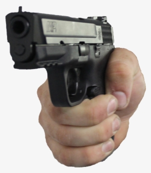Defensive Pistol Courses - Hand With Gun Png