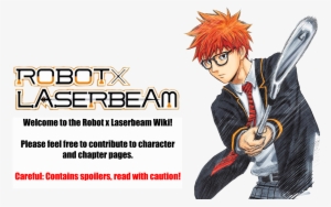 Welcome02 - Robot X Laserbeam Logo